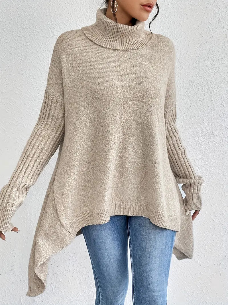 Helena™ | Pull long en polaire élégant
