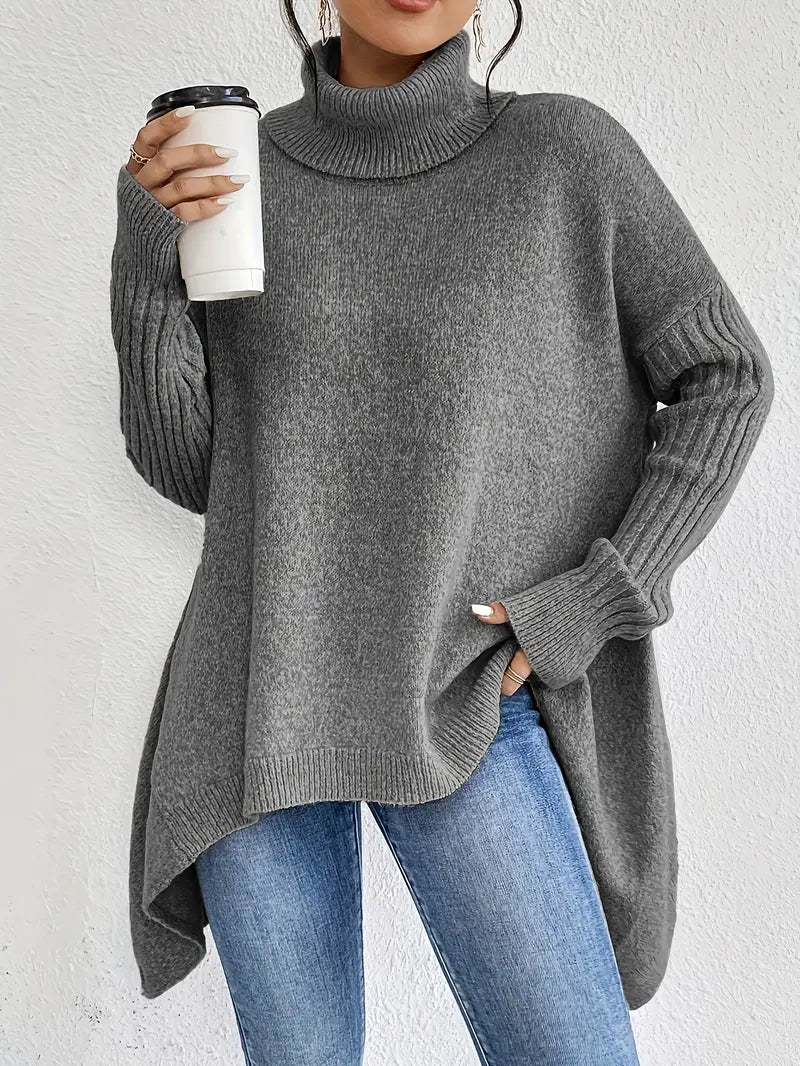 Helena™ | Pull long en polaire élégant