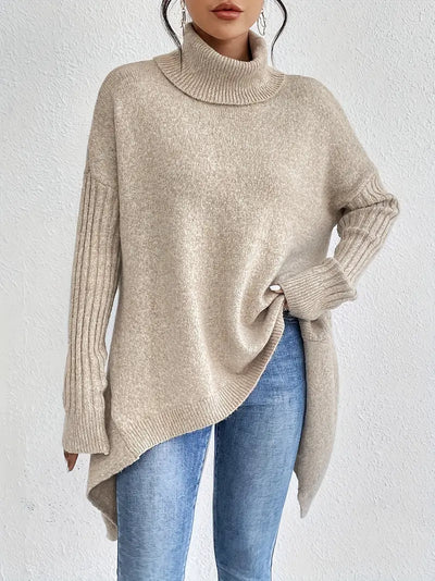 Helena™ | Pull long en polaire élégant