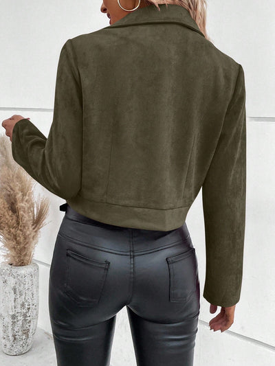 VERA™ | Veste en suède élégante