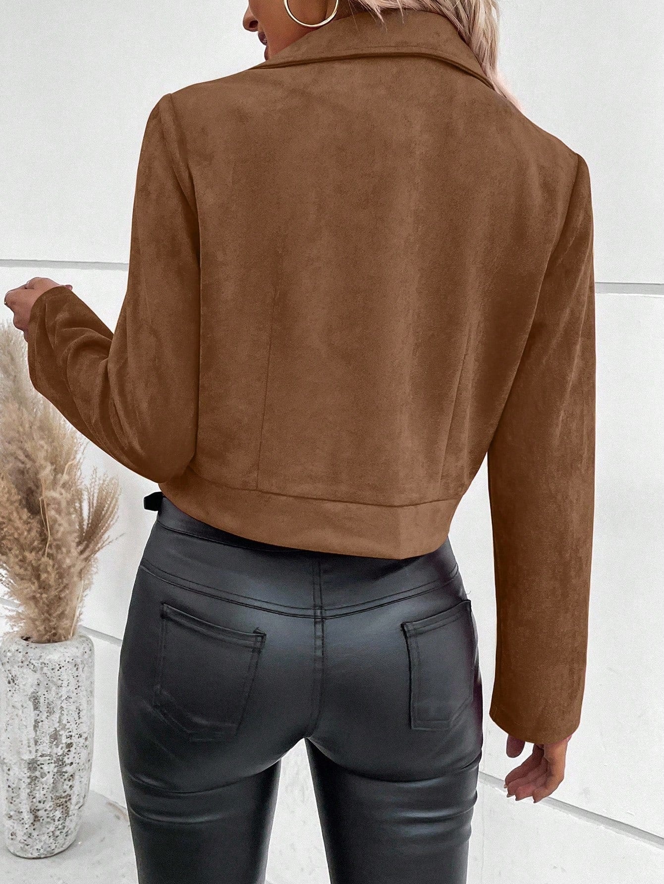 VERA™ | Veste en suède élégante