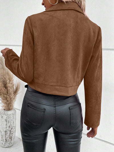 VERA™ | Veste en suède élégante