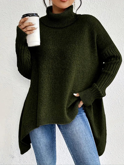 Helena™ | Pull long en polaire élégant