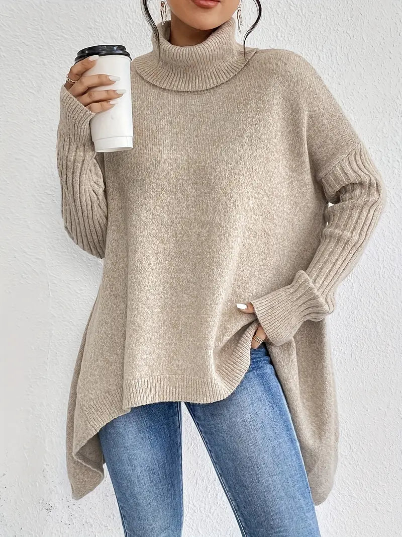 Helena™ | Pull long en polaire élégant