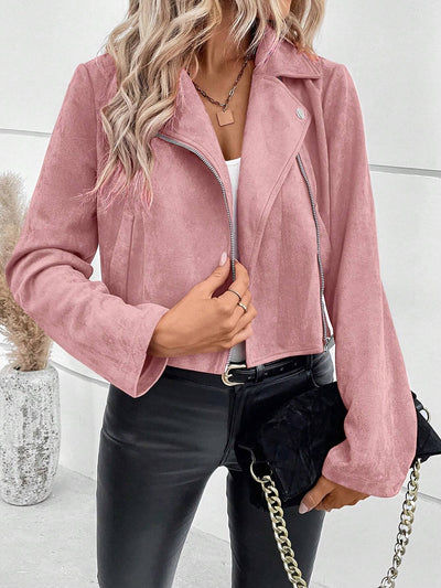 VERA™ | Veste en suède élégante