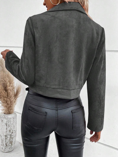 VERA™ | Veste en suède élégante