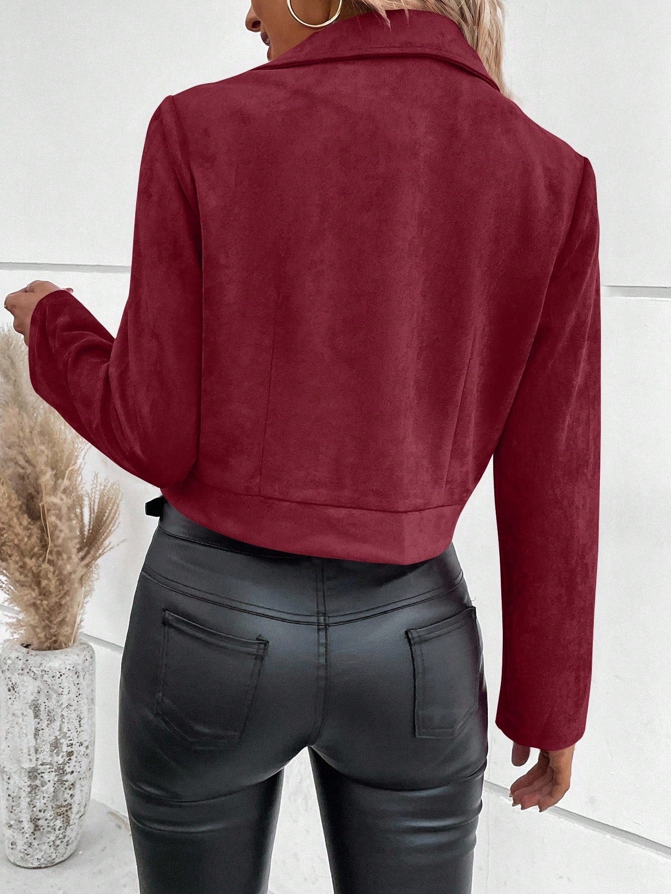 VERA™ | Veste en suède élégante