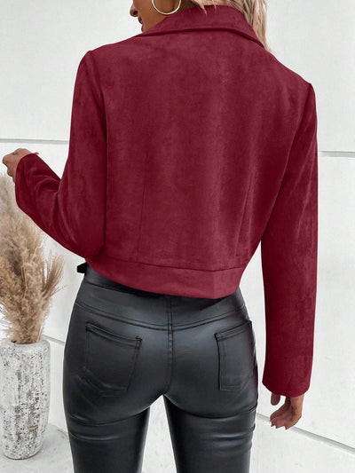 VERA™ | Veste en suède élégante