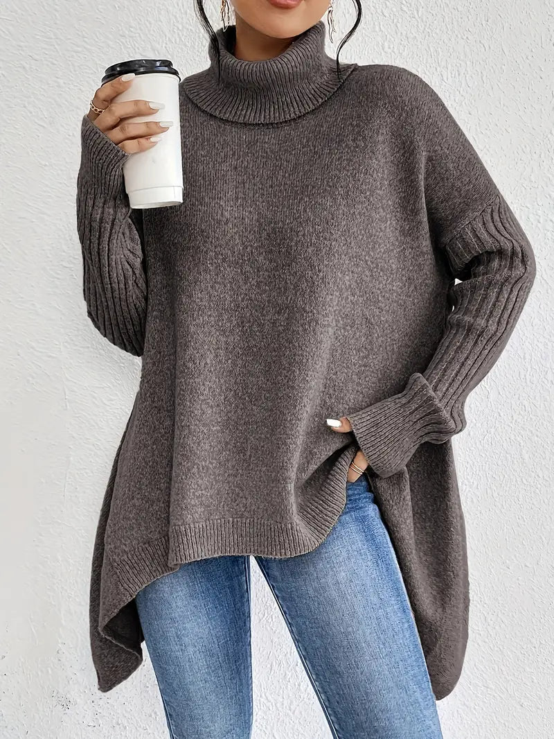 Helena™ | Pull long en polaire élégant
